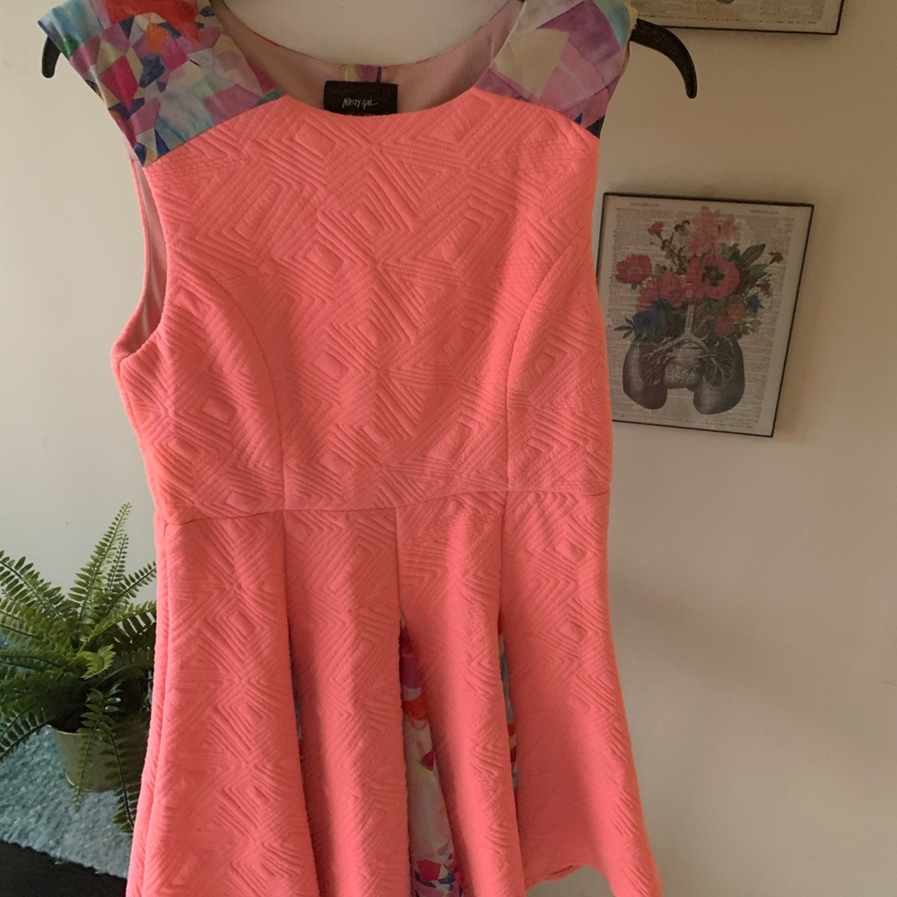 Nasty gal peek a boo dress